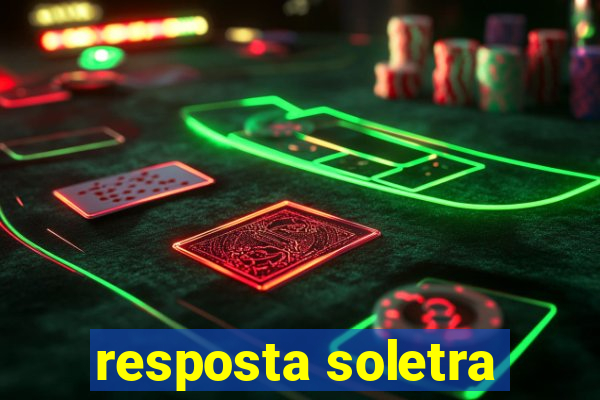 resposta soletra