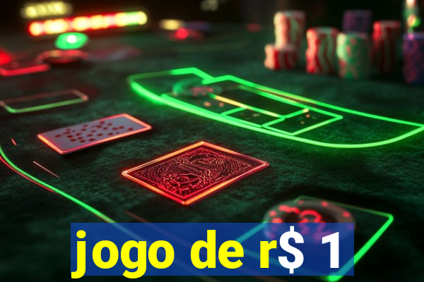 jogo de r$ 1