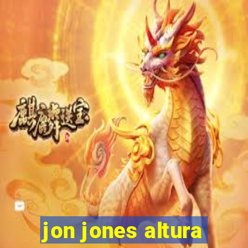 jon jones altura