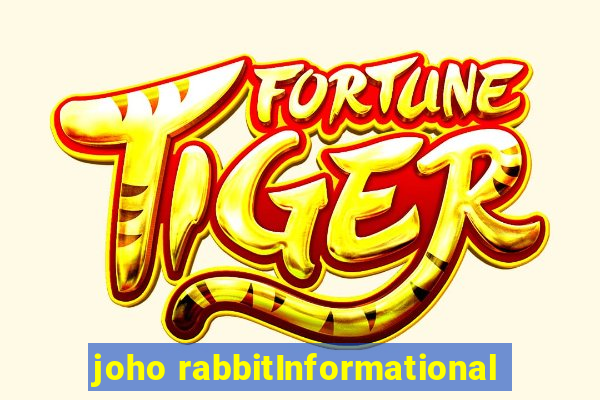 joho rabbitInformational