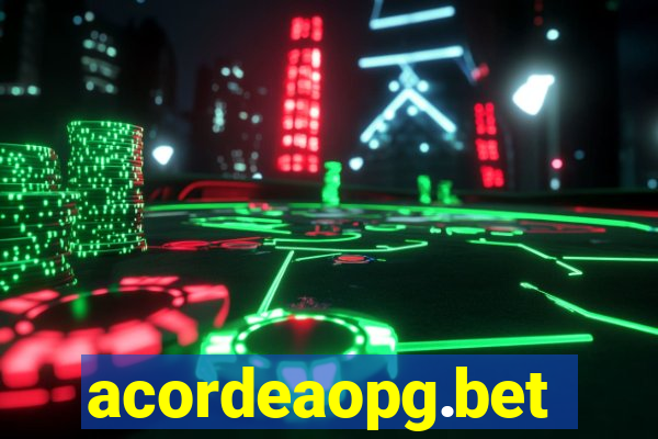 acordeaopg.bet