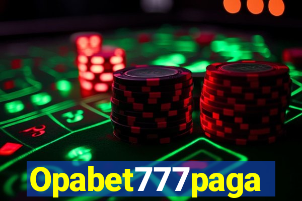 Opabet777paga