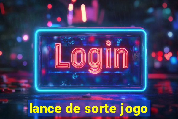 lance de sorte jogo