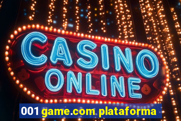 001 game.com plataforma