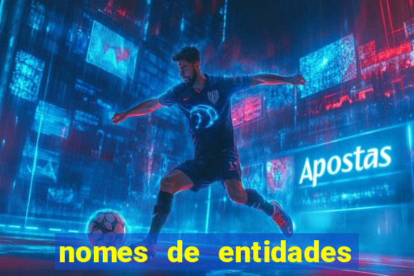 nomes de entidades do mal