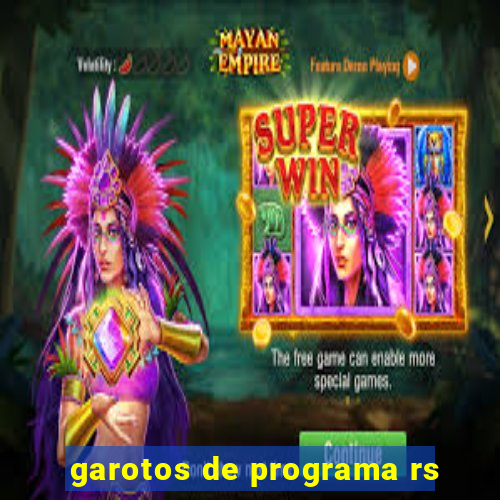 garotos de programa rs