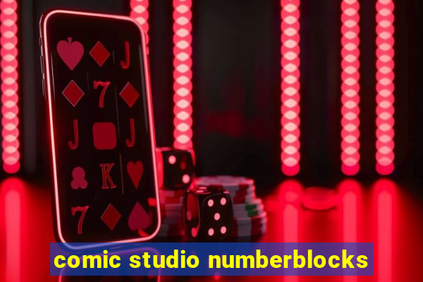 comic studio numberblocks