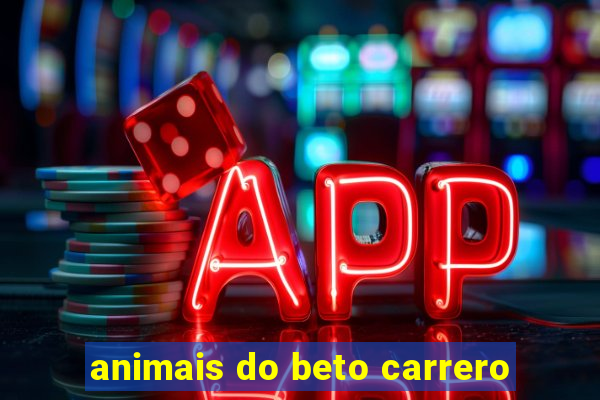 animais do beto carrero