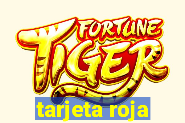 tarjeta roja