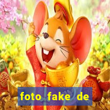 foto fake de menina cacheada