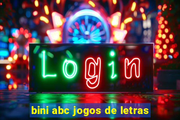 bini abc jogos de letras