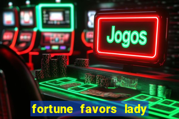 fortune favors lady nikuko dublado