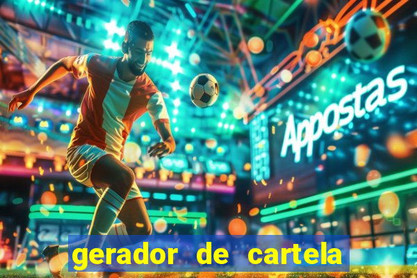 gerador de cartela de bingo