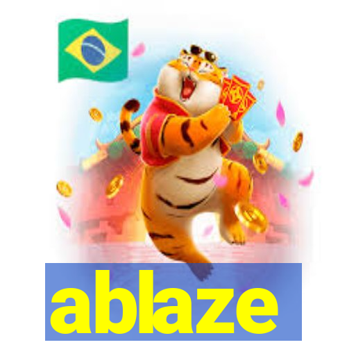 ablaze