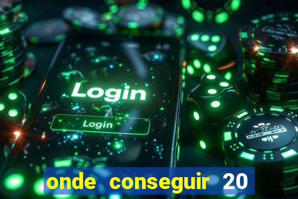 onde conseguir 20 reais agora