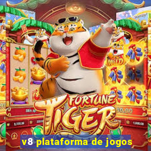 v8 plataforma de jogos