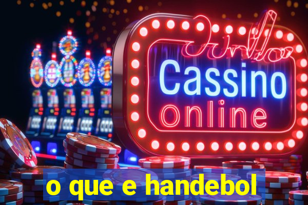 o que e handebol