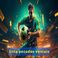 lista pecados veniais