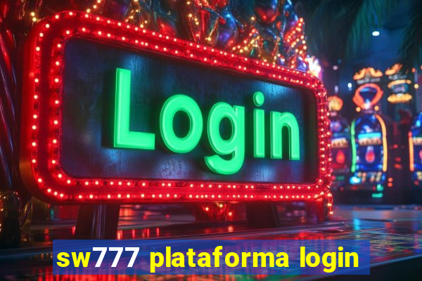 sw777 plataforma login
