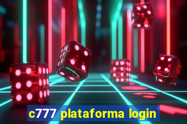 c777 plataforma login