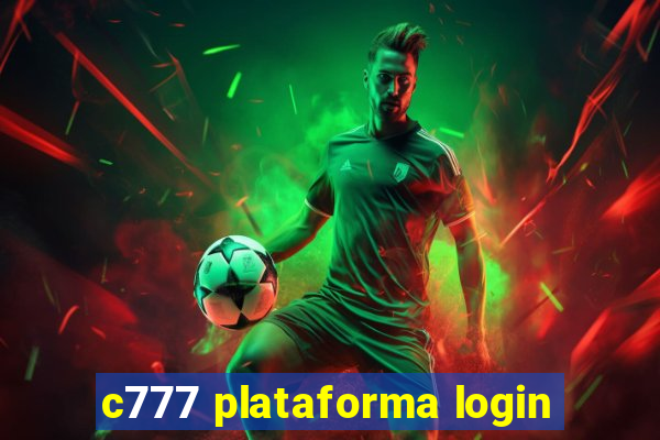 c777 plataforma login