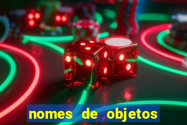 nomes de objetos de origem tupi guarani