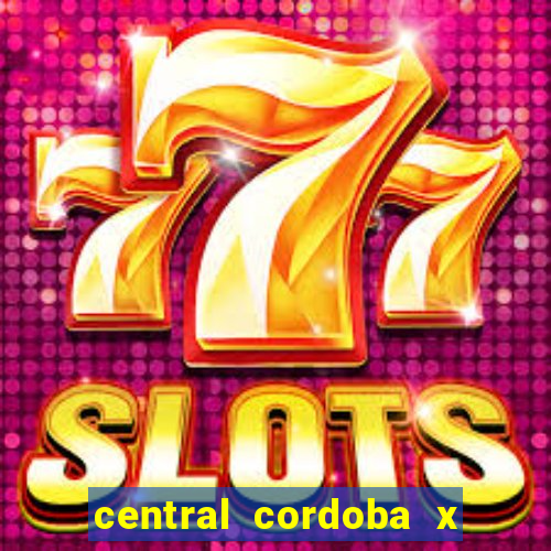central cordoba x estudiantes palpite