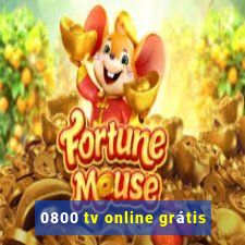 0800 tv online grátis