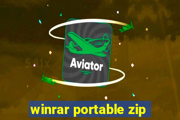 winrar portable zip