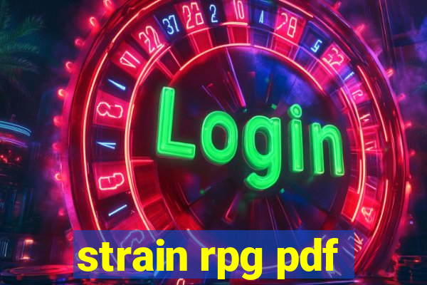 strain rpg pdf