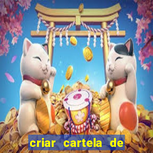 criar cartela de bingo no word