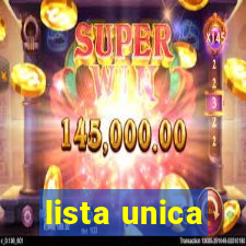 lista unica