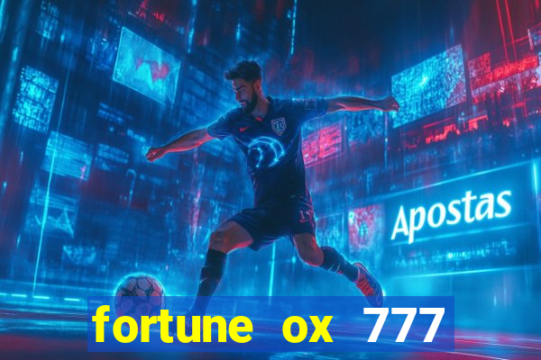 fortune ox 777 fortuna 77