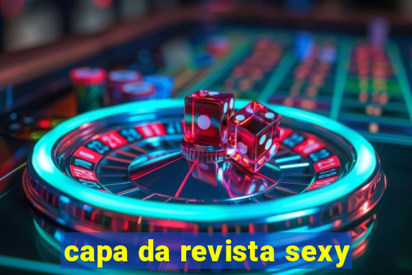capa da revista sexy
