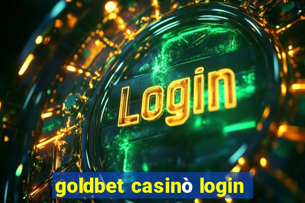 goldbet casinò login