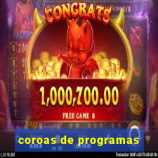 coroas de programas