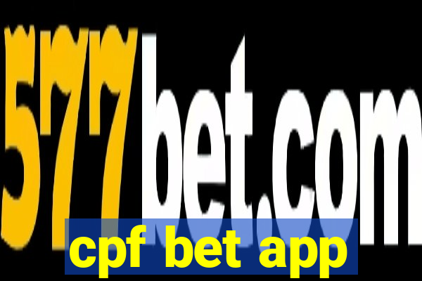 cpf bet app