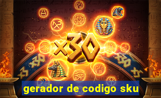 gerador de codigo sku