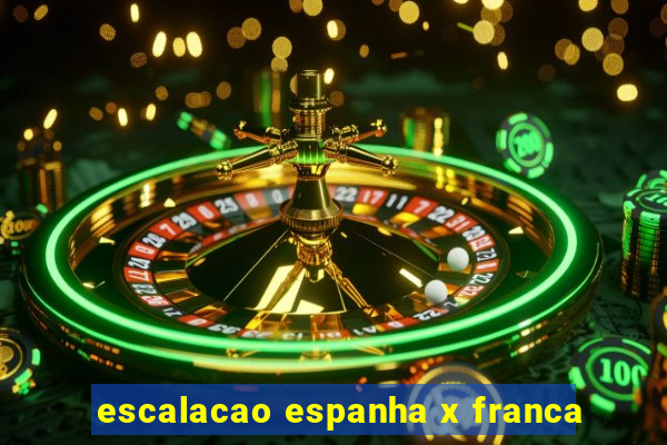 escalacao espanha x franca