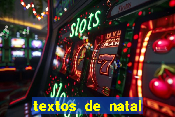 textos de natal para imprimir