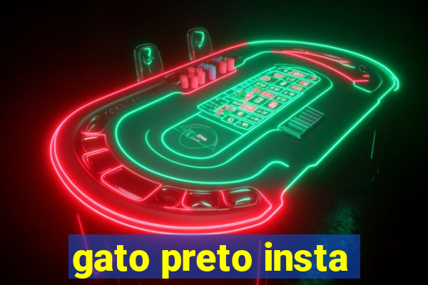 gato preto insta