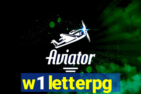 w1 letterpg