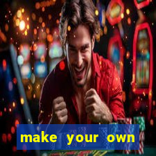 make your own bingo app