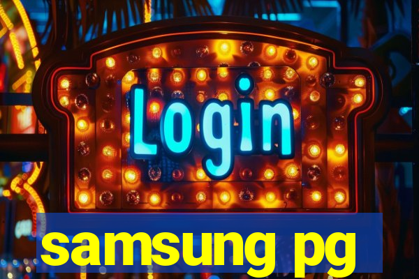 samsung pg