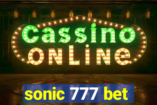 sonic 777 bet