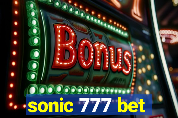 sonic 777 bet