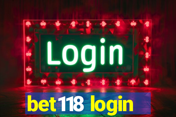 bet118 login