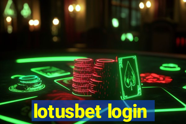 lotusbet login