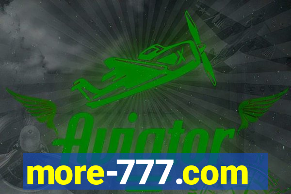 more-777.com