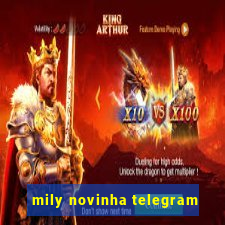 mily novinha telegram